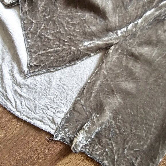 JW Johny Was Los Angeles Velvet Embroidered High Low Tunic Top S - Picture 5 of 7